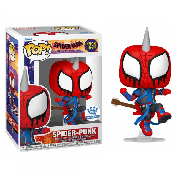 Фигурка Funko Pop Человек Панк Паук - Spider Punk №1231 10 см Фигурка Funko Pop Человек Панк Паук - Spider Punk №1231 10 см