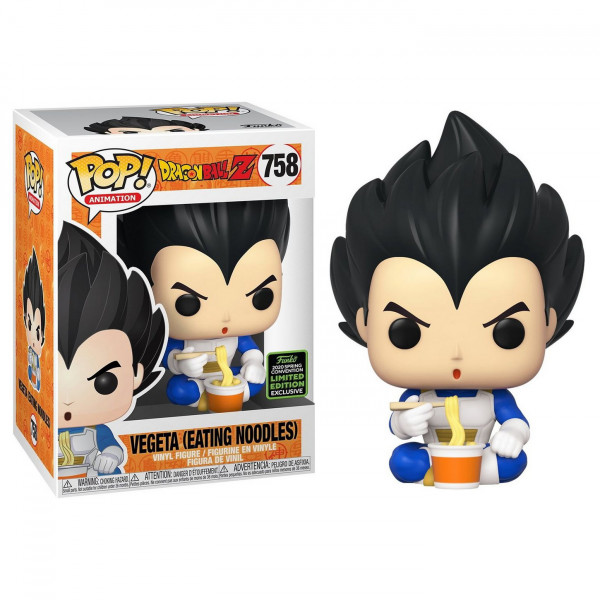 Фигурка Funko Pop Вегета с лапшой - Vegeta (Eating Noodles) №758 10 см