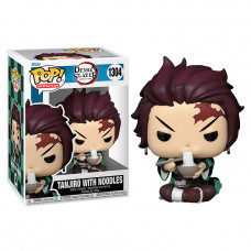 Фигурка Funko Pop Танджиро с лапшой - Tanjiro with Noodles №1304 10 см Фигурка Funko Pop Танджиро с лапшой - Tanjiro with Noodles №1304 10 см