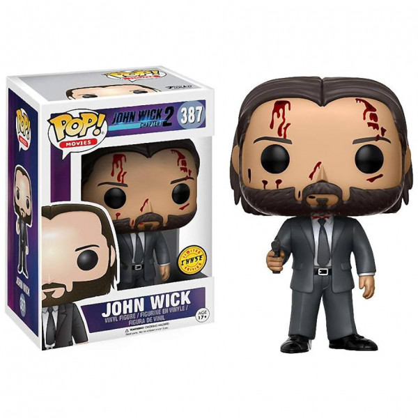 Фигурка Funko Pop Джон Уик - Jonh Wick №387 Chase 10 см