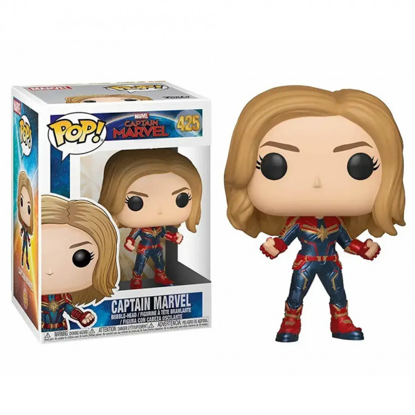 Фигурка Funko Pop Капитан Марвел - Captain Marvel №425 10 см Фигурка Funko Pop Капитан Марвел - Captain Marvel №425 10 см
