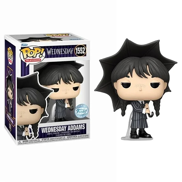 Фигурка Funko Pop Уэнсдей Аддамс — Wednesday Addams №1552 10 см Фигурка Funko Pop Уэнсдей Аддамс — Wednesday Addams №1552 10 см