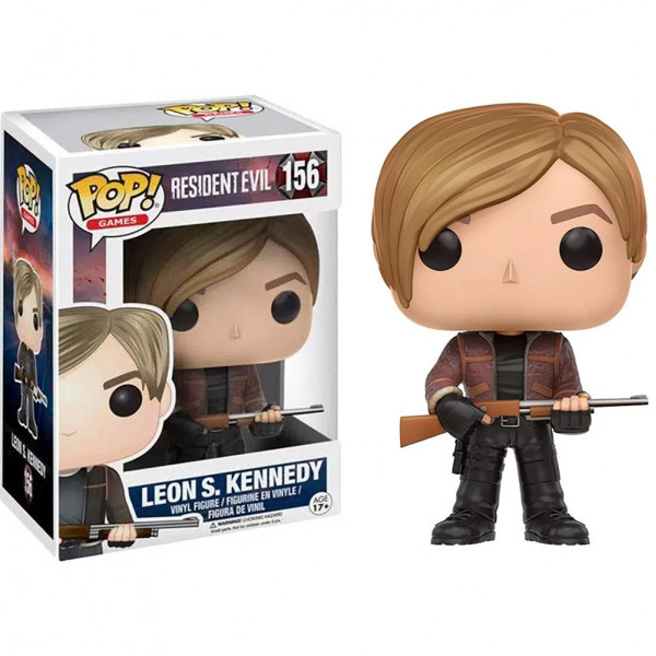 Фигурка Funko Pop Леон Кеннеди - Leon Kennedy №156 10 см Фигурка Funko Pop Леон Кеннеди - Leon Kennedy №156 10 см
