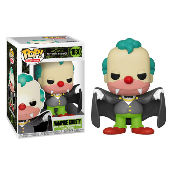 Фигурка Funko Pop Вампир Красти - Vampire Krusty №1030 10 см Фигурка Funko Pop Вампир Красти - Vampire Krusty №1030 10 см