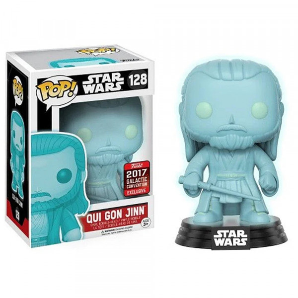 Фигурка Funko Pop Квай-Гон Джинн - Qui Gon Jinn №128 Limited 10 см
