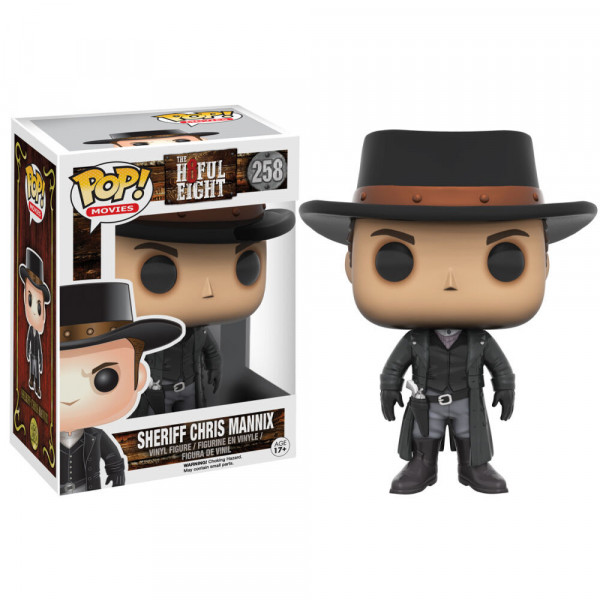 Фигурка Funko Pop Шериф Крис Мэнникс - Sheriff Chris Mannix №258 10 см Фигурка Funko Pop Шериф Крис Мэнникс - Sheriff Chris Mannix №258 10 см