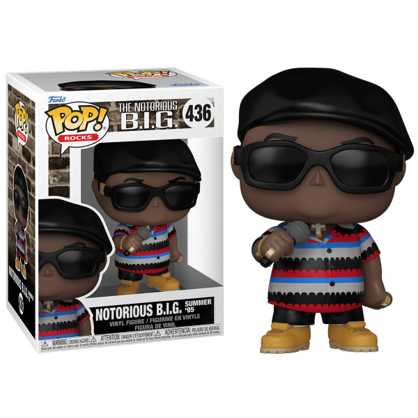 Фигурка Funko Pop Ноториус Б.И.Г. - Notorious B.I.G. №436 10 см Фигурка Funko Pop Ноториус Б.И.Г. - Notorious B.I.G. №436 10 см
