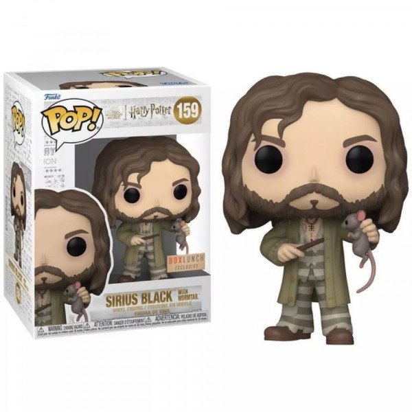 Фигурка Funko Pop Сириус Блэк с червехвостом - Sirius Black with wormtail №159 10 см Фигурка Funko Pop Сириус Блэк с червехвостом - Sirius Black with wormtail №159 10 см