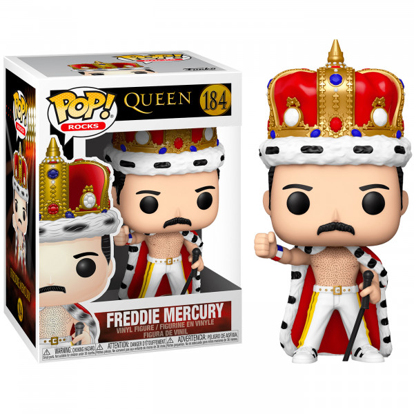Фигурка Funko Pop Фредди Меркьюри - Freddie Mercury №184 10 см Фигурка Funko Pop Фредди Меркьюри - Freddie Mercury №184 10 см