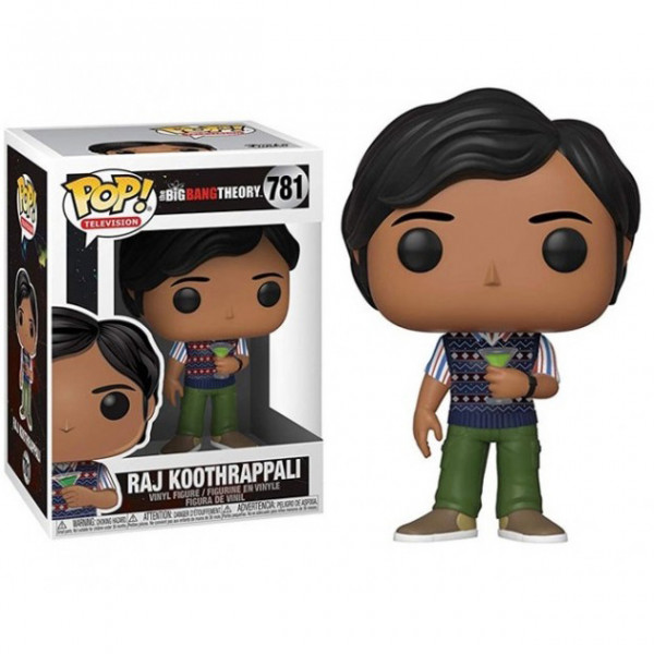 Фигурка Funko Pop Радж Кутраппали - Raj Koothrappali №781 10 см Фигурка Funko Pop Радж Кутраппали - Raj Koothrappali №781 10 см