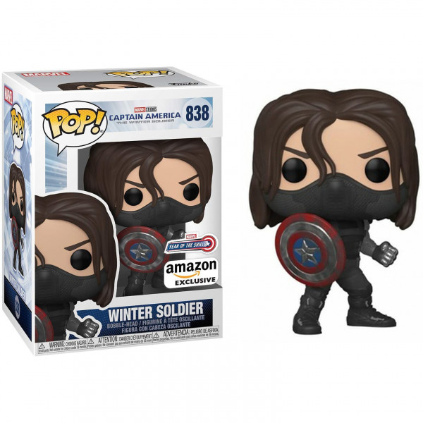 Фигурка Funko Pop Зимний Солдат - Winter Soldier №838 10 см