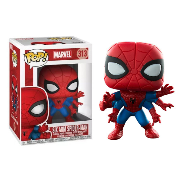 Фигурка Funko Pop Человек Паук с шестью руками - Six Arm Spider-Man №313 10 см