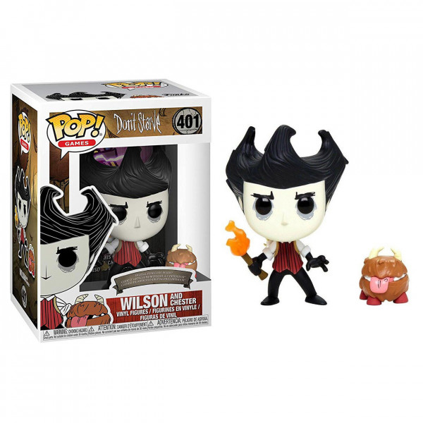 Фигурка Funko Pop Уилсон и Честер - Wilson and Chester №401 10 см