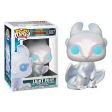 Фигурка Funko Pop Дневная Фурия - Light Fury №687 10 см Фигурка Funko Pop Дневная Фурия - Light Fury №687 10 см