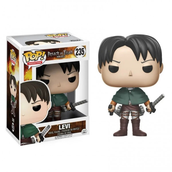 Фигурка Funko Pop Леви - Levi №235 Атака Титанов Attack on Titan 10 см 