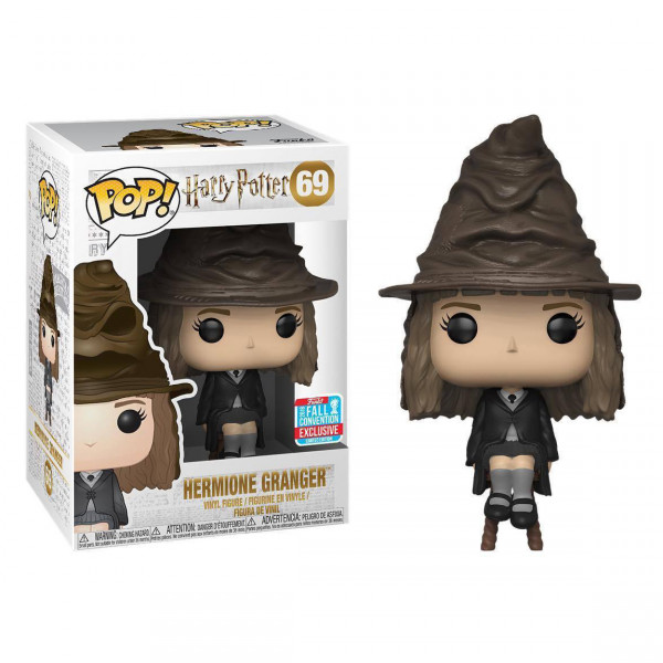 Фигурка Funko Pop Гермиона Грейнджер в Распределяющей шляпе - Hermione Granger with Sorting Hat №69 10 см Фигурка Funko Pop Гермиона Грейнджер в Распределяющей шляпе - Hermione Granger with Sorting Hat №69 10 см
