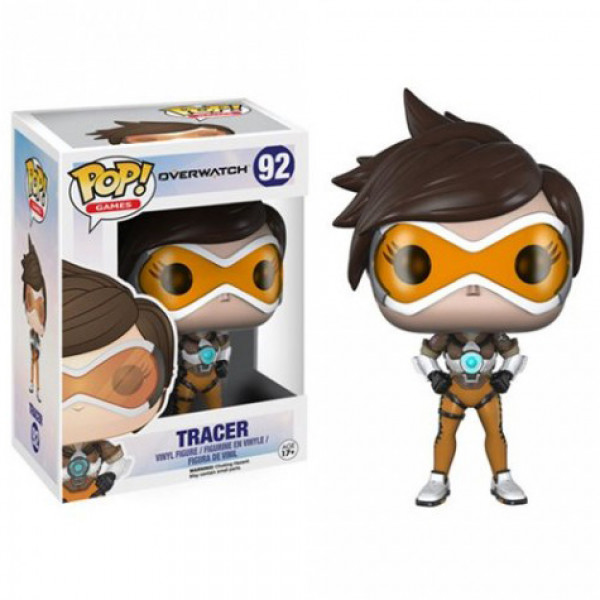 Фигурка Funko Pop Трейсер - Tracer №92 10 см Фигурка Funko Pop Трейсер - Tracer №92 10 см