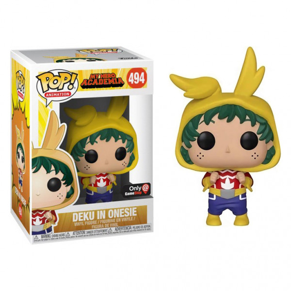 Фигурка Funko Pop Деку в Комбинезоне - Deku in Onesie №494 10 см 