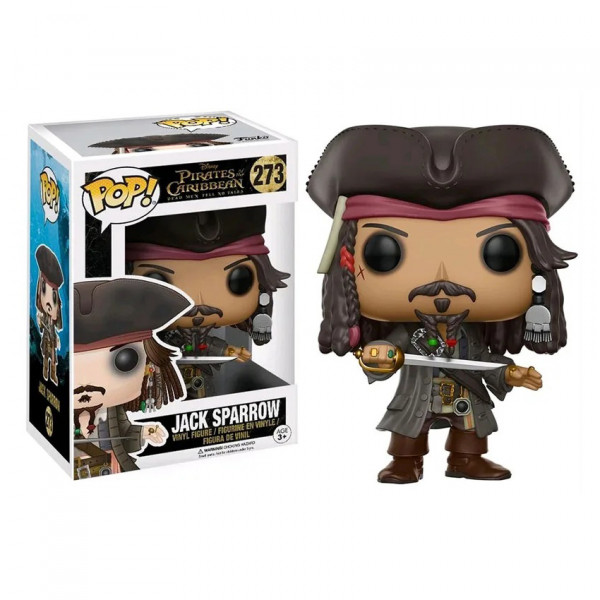 Фигурка Funko Pop Джек Воробей - Jack Sparrow №273 10 см Фигурка Funko Pop Джек Воробей - Jack Sparrow №273 10 см