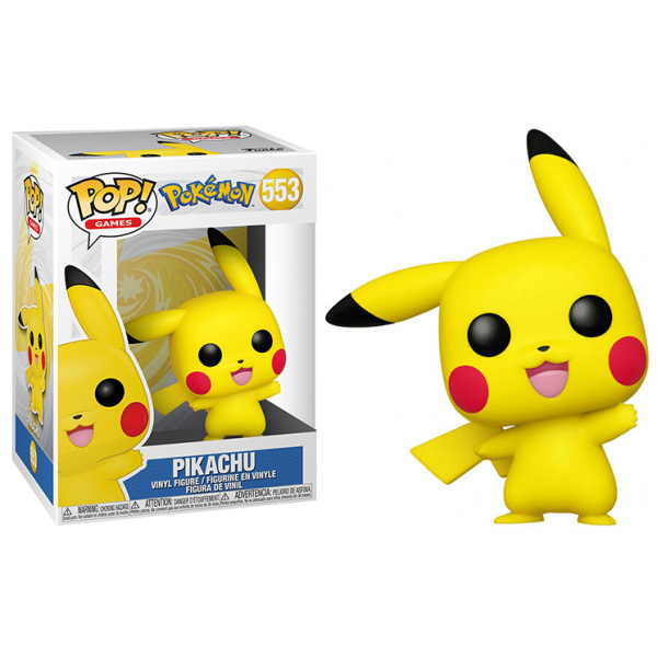 Фигурка Funko Pop Пикачу - Pikachu №553 10 см Фигурка Funko Pop Пикачу - Pikachu №553 10 см