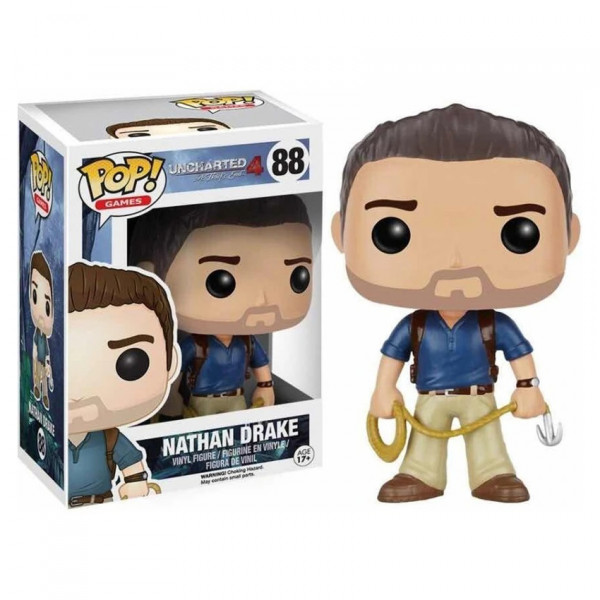 Фигурка Funko Pop Найтан Дрейк - Nathan Drake №88 10 см
