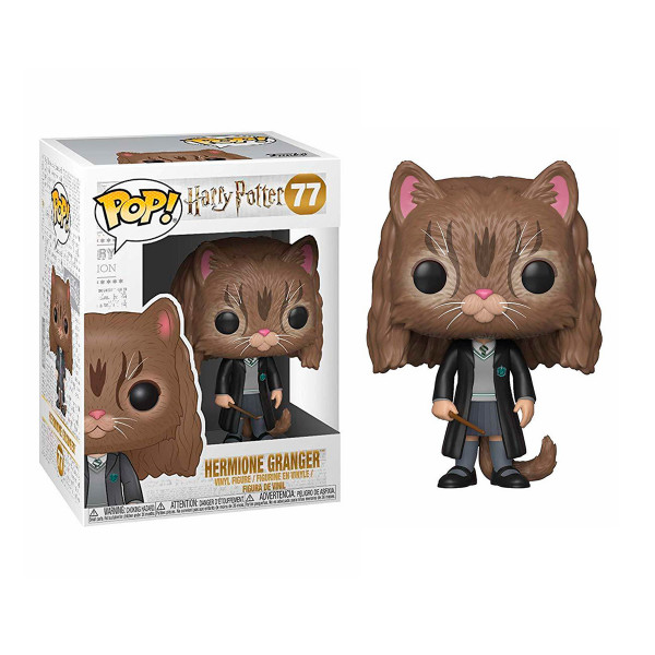 Фигурка Funko Pop Гермиона Грейнджер в образе кошки - Hermione Granger as Cat №77 10 см