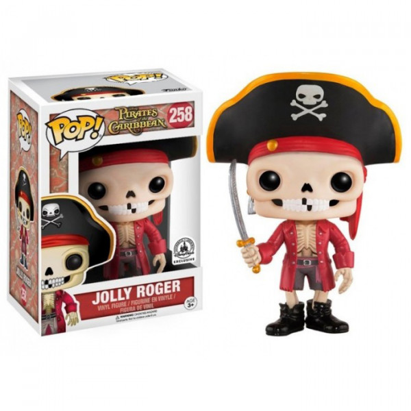 Фигурка Funko Pop Веселый Роджер - Jolly Roger №258 10 см