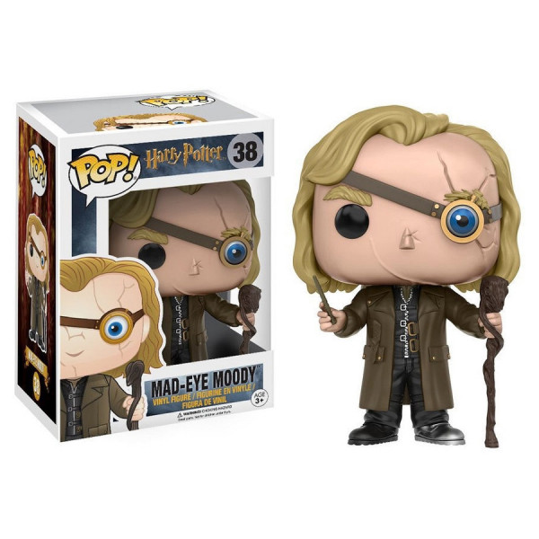 Фигурка Funko Pop Грозный Глаз Грюм - Mad-Eye Moody №38 10 см 