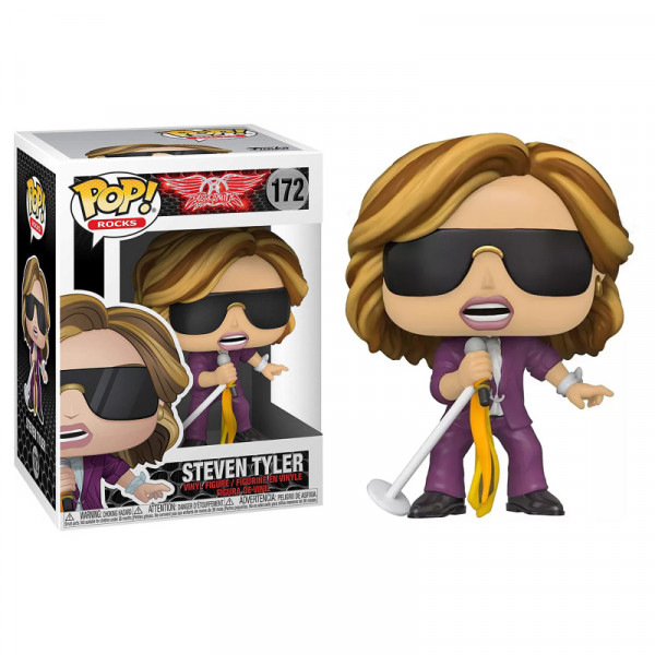 Фигурка Funko Pop Стивен Тайлер - Steven Tyler №172 10 см Без коробки Фигурка Funko Pop Стивен Тайлер - Steven Tyler №172 10 см Без коробки