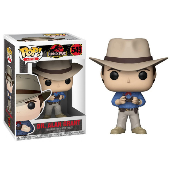 Фигурка Funko Pop Доктор Алан Грант - Dr. Alan Grant №545 10 см Без коробки