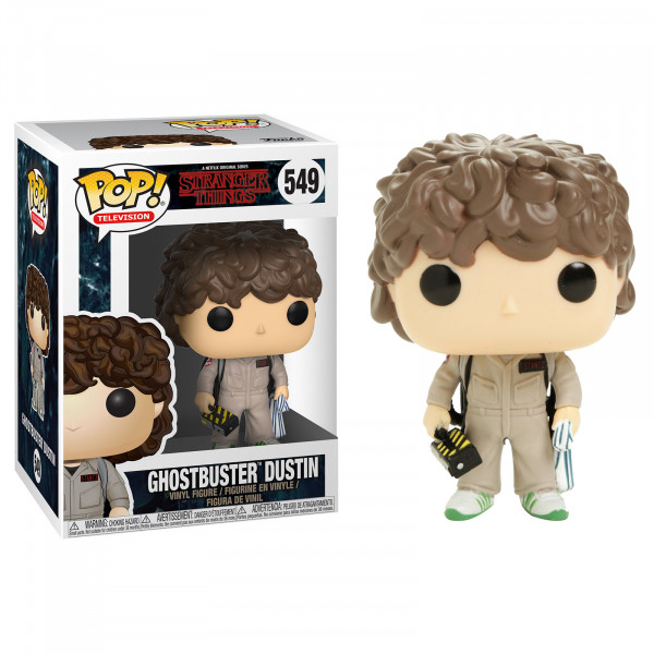 Фигурка Funko Pop Охотник за привидениями Дастин - Ghostbuster Dustin №549 10 см Без коробки
