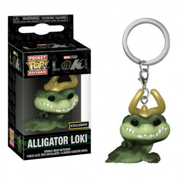 Брелок Funko Pop Аллигатор Локи - Allgator Loki 4 см Брелок Funko Pop Аллигатор Локи - Allgator Loki 4 см