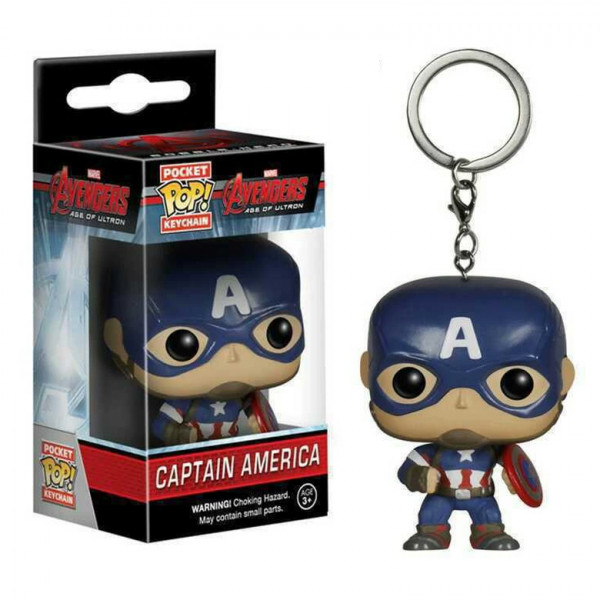 Брелок Funko Pop Капитан Америка - Captain America 4 см Брелок Funko Pop Капитан Америка - Captain America 4 см