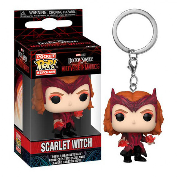 Брелок Funko Pop Алая Ведьма - Scarlet Witch 4 см Брелок Funko Pop Алая Ведьма - Scarlet Witch 4 см