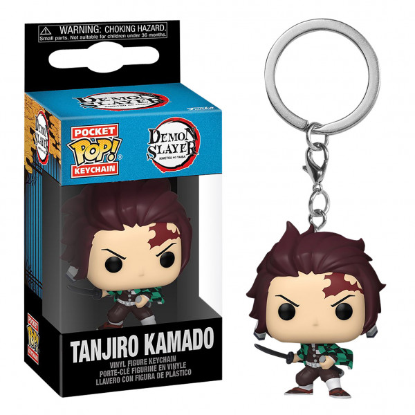 Брелок Funko Pop Танджиро Камадо - Tanjiro Kamado 4 см 